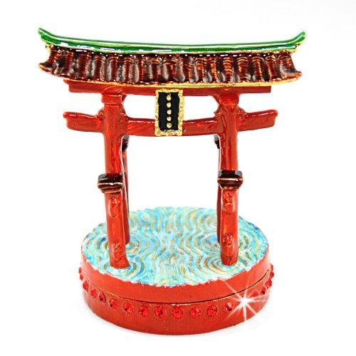 Objet D'Art トリンケットボックス リリースNo102「Island Shrine」厳島神社の鳥居の宝石箱