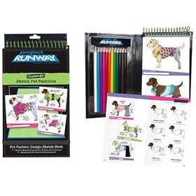 Project Runway Pet Fashion Design Sketchbook