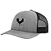 Speedy Pros Rooster Style 7 Embroidery Design Richardson Structured Front Mesh Back Cap Heather Gray/Black
