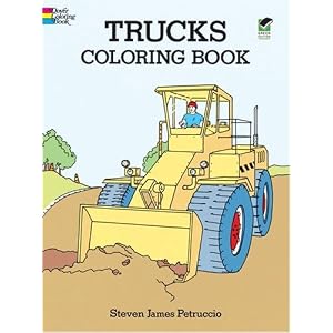 Trucks Coloring Book (Cars and Trucks) by Steven James Petruccio