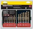 Stanley ST-04650 14 Piece Titanium Twist Drill Bit Assortment