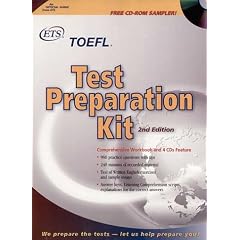 TOEFL Test Preparation Kit, 2nd edition plus free Sampler