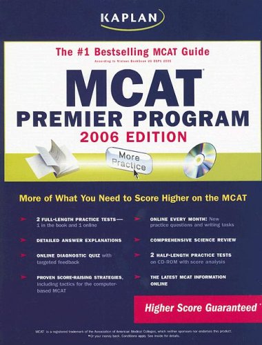 MCAT 2006 Premier Program Program (W/CD))