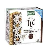 Kashi TLC Fruit and Grain Bar, Dark Chocolate Coconut, 6 - 1.1 oz Bars, (Pack of 6)