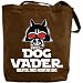 Canvas Tote Bag Brown  Dog Vader : Greater Swiss Mountain Dog  Dog