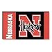 University of Nebraska Lincoln NU Huskers - House Banner / Flag - Panel Style Nlogo w/Block Lettering