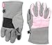 U.S. Polo Assn. Big Girls Polar Fleece Gloves with Tech Touch Tips, Heather Grey, One Size
