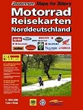 RV Motorad-Reisekarten 1:300 000 Norddeutschland