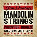 Dunlop DMP1140 Mandolin Strings, Phosphor Bronze, Medium, .010-.040, 4 Strings/Set