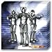GB eye Ltd, Dr Who, Cyberman, Kids Canvas (30x30cm) VCA048