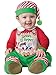 InCharacter Costumes Baby's Santa's Lil' Helper Costume, Red, Large