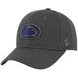 Zephyr Penn State Nittany Lions Charcoal Renegade Fitted Hat