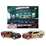 MLB Licensed Houston Astros 2007 Home & Road Charger & Corvette Die Cast Car 2 Pack with Team Card by Upperdeck