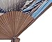 Generic 265G Lee Goal White Butterfly Pink Flowers Pattern Lace Bamboo Handheld Folding Fans For Girls Women, One Size