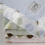 Chenille Satin Dot Blanket - all colors