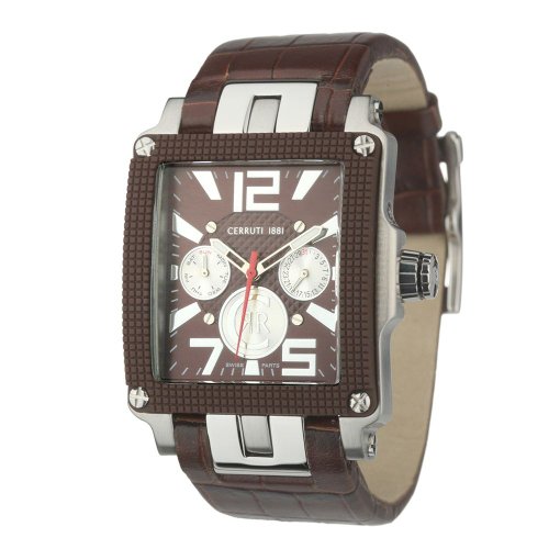 Cerruti Herren-Armbanduhr Multi Function 3 ATM CRB013I233G