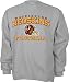 Washington Redskins Grey Stacked Helmet Crewneck Sweatshirt