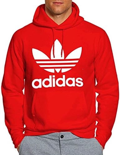 adidas Originals Funny Sweatshirt Hoodie Red M