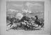 1882 War Egypt View Action Mahuta Horse Gun-Fire Sketch