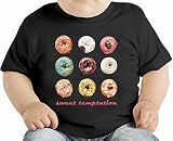 Donuts Sweet Temptation オーガニックベビーTシャツ 12 - 18 Months