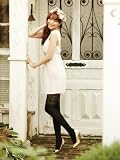 (フクスケ)fukuske 【f-ing MOTESTO】 蛯原友里プロデュース 擬似オーバーニー柄ストッキング 157-5771 蛯原友里