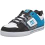 DC Men's Pure Xe Shoe,Dark Shadow/Turquoise,7.5 M US