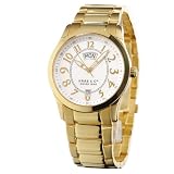 Haas & Cie Herrenuhr SILAS Gold ALH397JSA