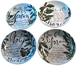 Rosanna Olive Oil Pasta Bowls, Set of 4
