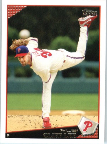 Cliff Lee - Philadelphia Phillies / 2009 Topps Update Baseball Card # UH218 / MLB Baseball Trading Card in Screwdown!