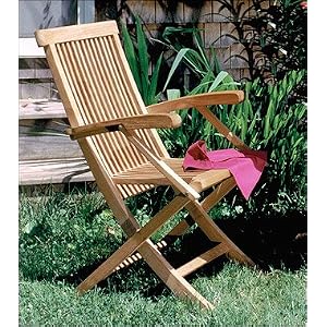 Anderson Teak CHF102 Classic Folding Armchair - Model CHF-102 by 