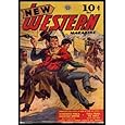 NEW WESTERN - Volume 4, number 1 - May 1942: Gunsmoke Wins a Railroad Empire Toll Trail to Hell Judge Bates' Scattergun Sentence Draw Cards for a Coffin A Killer is Born Clay Allison - Union Hater Freighters' Tombstone Carnival Doc Sargon's Sixgun Anonymous. (editor) (Thomas H. Regan Ed Earl Repp Lee Floren Chuck Martin Wi
