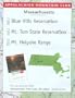 Map Massachusetts: Blue Hills Reservation/Mount Tom/Holyoke Range