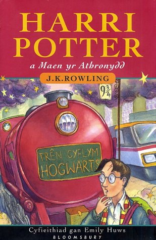 Books: Harri Potter a Maen yr Athronydd  Harry Potter and the Philosopher's Stone, Welsh Edition 