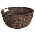 Maize Round Woven Basket - 14x14x6"
