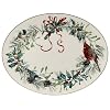 Lenox Winter Greetings 13-Inch Gold-Banded Fine China Platter