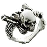 Crawling Skeleton - Sterling Silver Ring