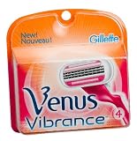 Gillette Venus Vibrance Soothing Vibrations 4 Refill Cartridges