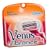 Gillette Venus Vibrance Soothing Vibrations 4 Refill Cartridges