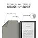 MoKo Case for All-New Kindle E-reader (8th Generation 2016) - The Thinnest and Lightest SmartShell Cover with Auto Wake/Sleep for Amazon Kindle (6