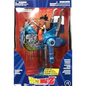  Dragonball Z Stomp Cycle Vehicle with Exclusive 5 inch Goku Action Figure (2002 Irwin)