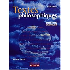 Textes philosophiques terminales stt sti stl sms