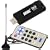 August PC/Laptop USB Freeview/HDTV Receiver - Black - Vista Compatible