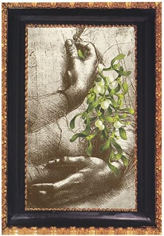 Closerie10 Rejoice Christmas Cards Old Masters - Da Vinci - A Study of Arms and Hands