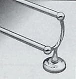 Creative Specialties 24 double towel bar 322PW