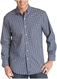 IZOD Mens Long Sleeve Point Collar Doeskin Poplin Woven Shirt