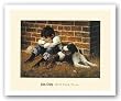 Let's Play Ball (detail) by Jim Daly 16"x20" Art Print Poster