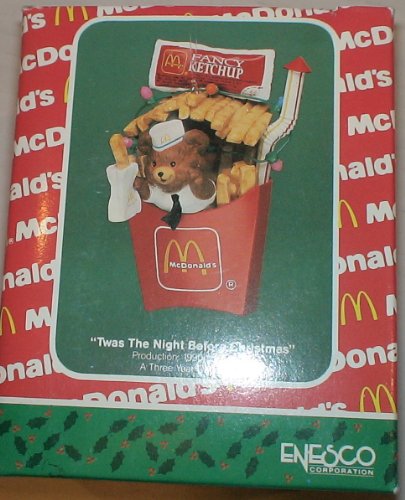 Vintage Mcdonalds ‘Twas the Night Before Christmas’ Ornament