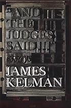 And the Judges Said...