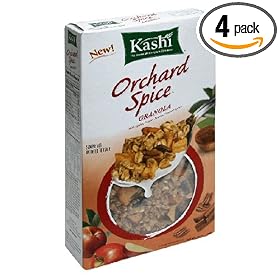 Kashi Apple Orchard Granola Cereal, 13.7-Ounce Boxes (Pack of 4)