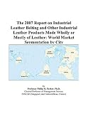 The 2007 Report On Industrial Leather Belting And Other Industrial Leather Products Made Wholly Or Mostly Of Leather World Market Segmentation By City